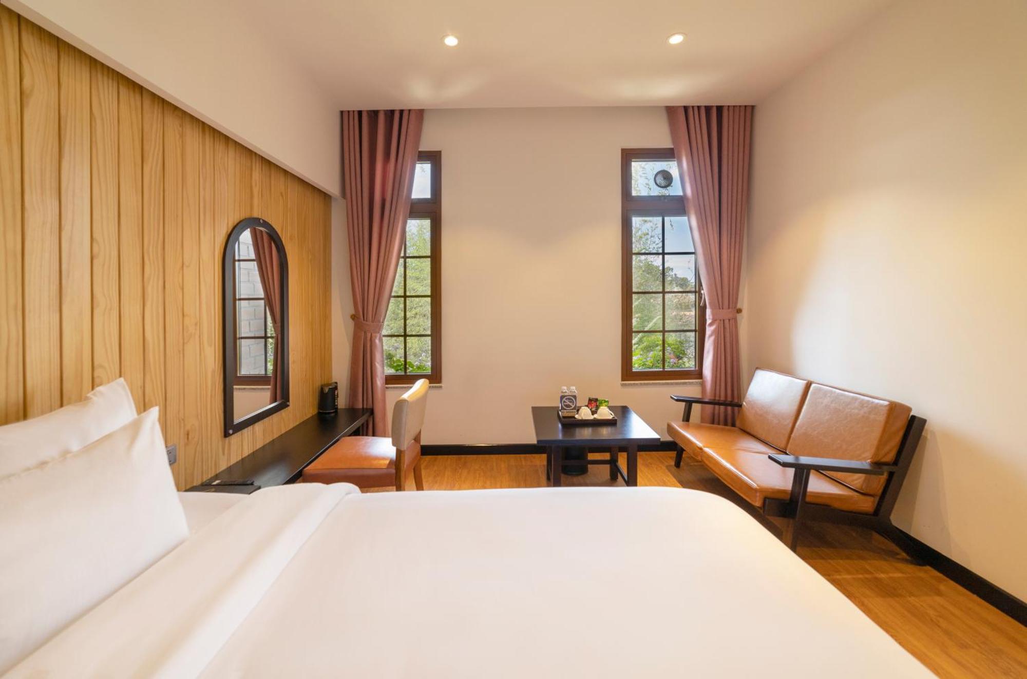 Brick House Dalat Hotel Bagian luar foto