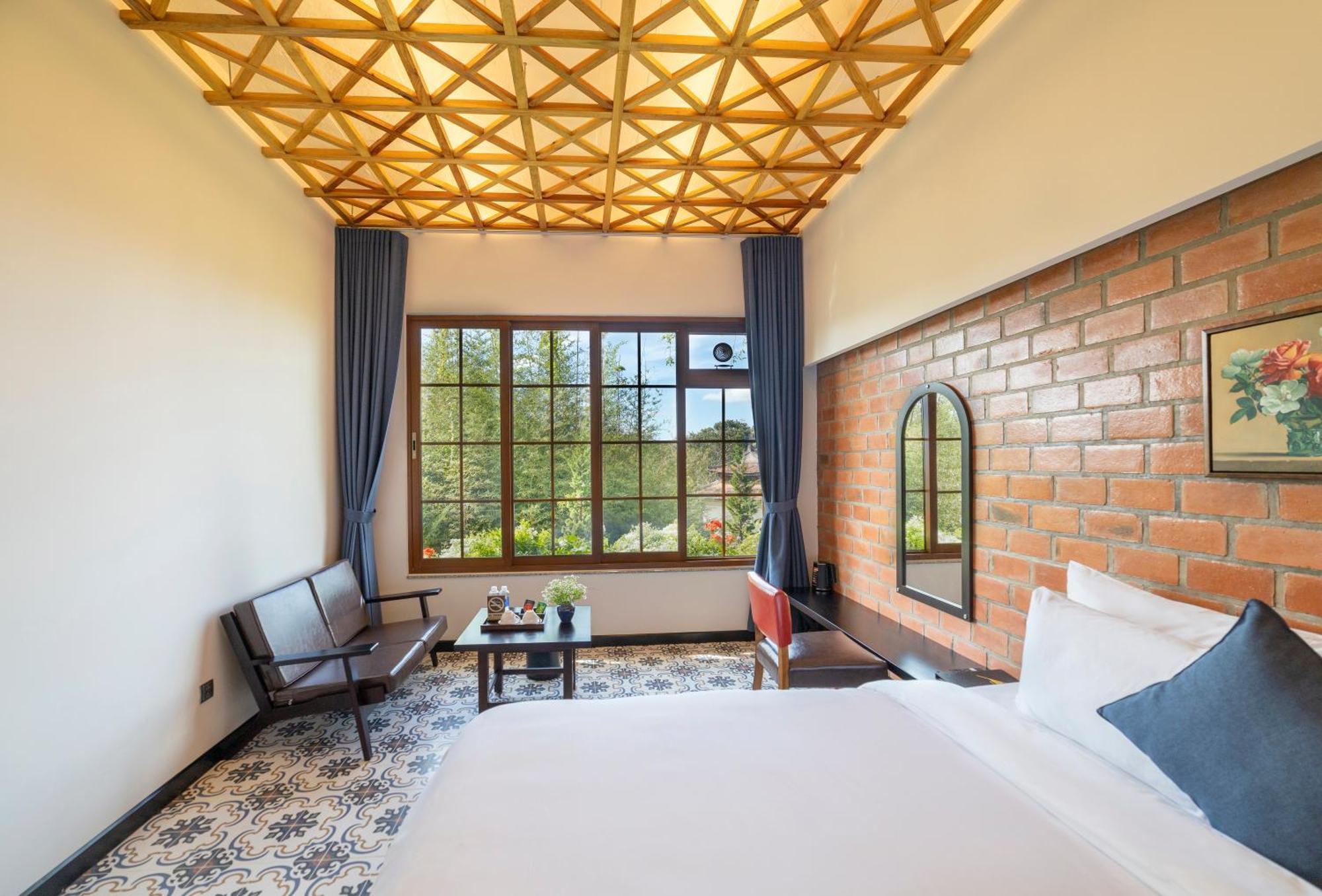 Brick House Dalat Hotel Bagian luar foto