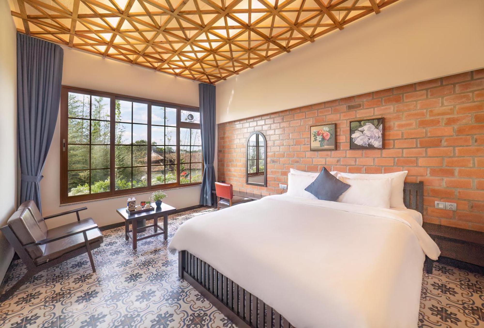 Brick House Dalat Hotel Bagian luar foto