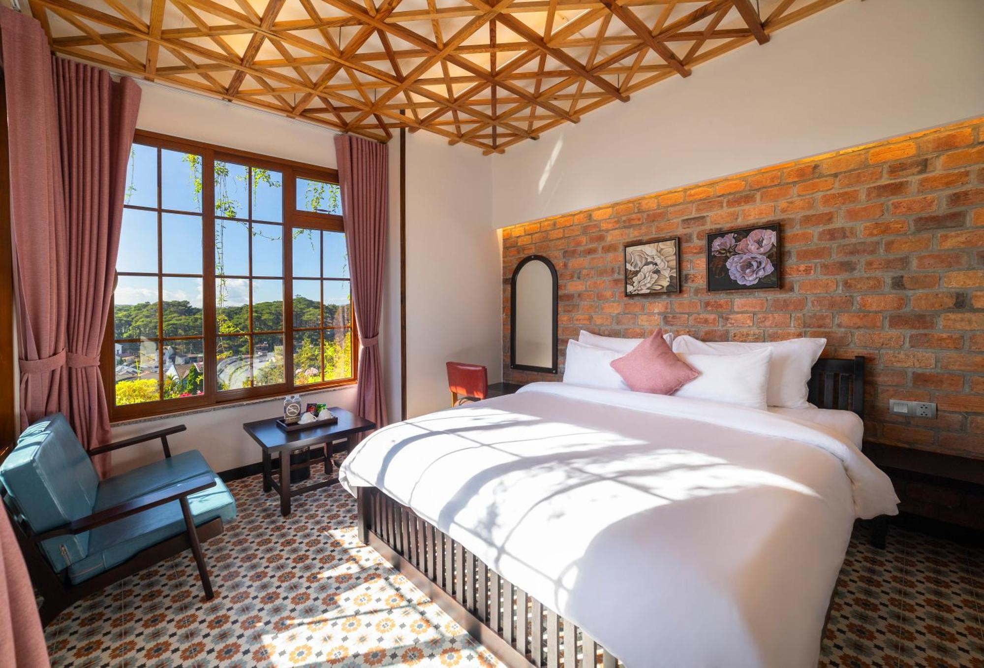 Brick House Dalat Hotel Bagian luar foto