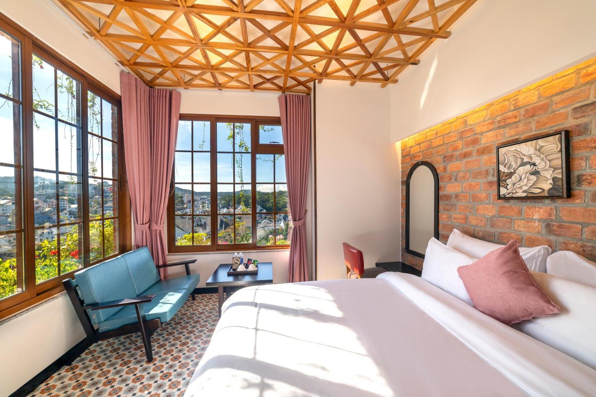 Brick House Dalat Hotel Bagian luar foto